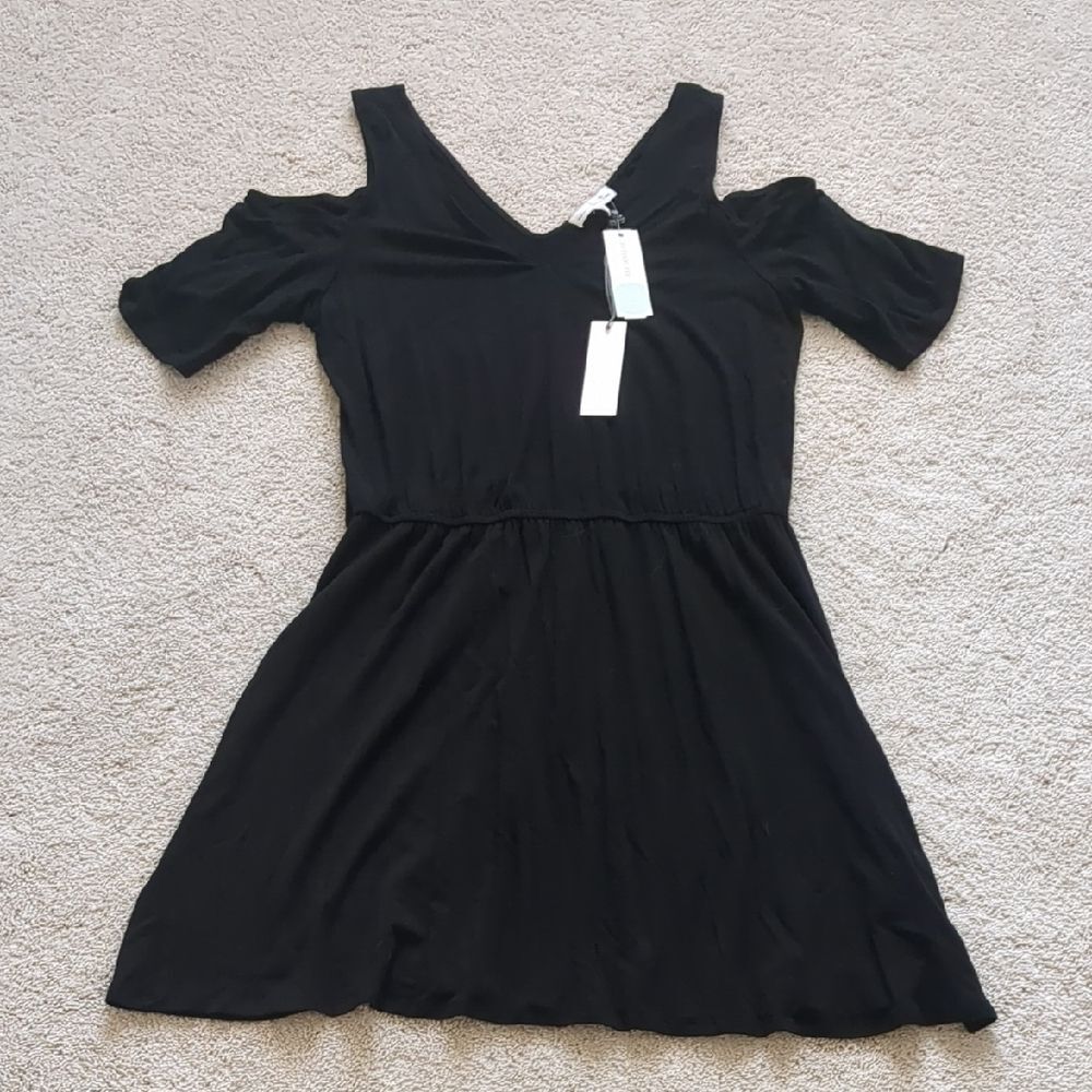 NWT Nine Britton Sal Cold Shoulder Knit Dress Size XL